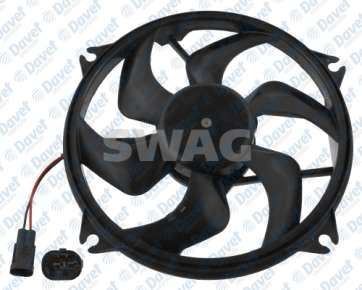 KALE-420600 Fan Motoru C5 Em-C8-P807-Expert Iii-Jumpy Iii 1.6 Hdi-2.0 Hdi (Sol) 370w 385mm